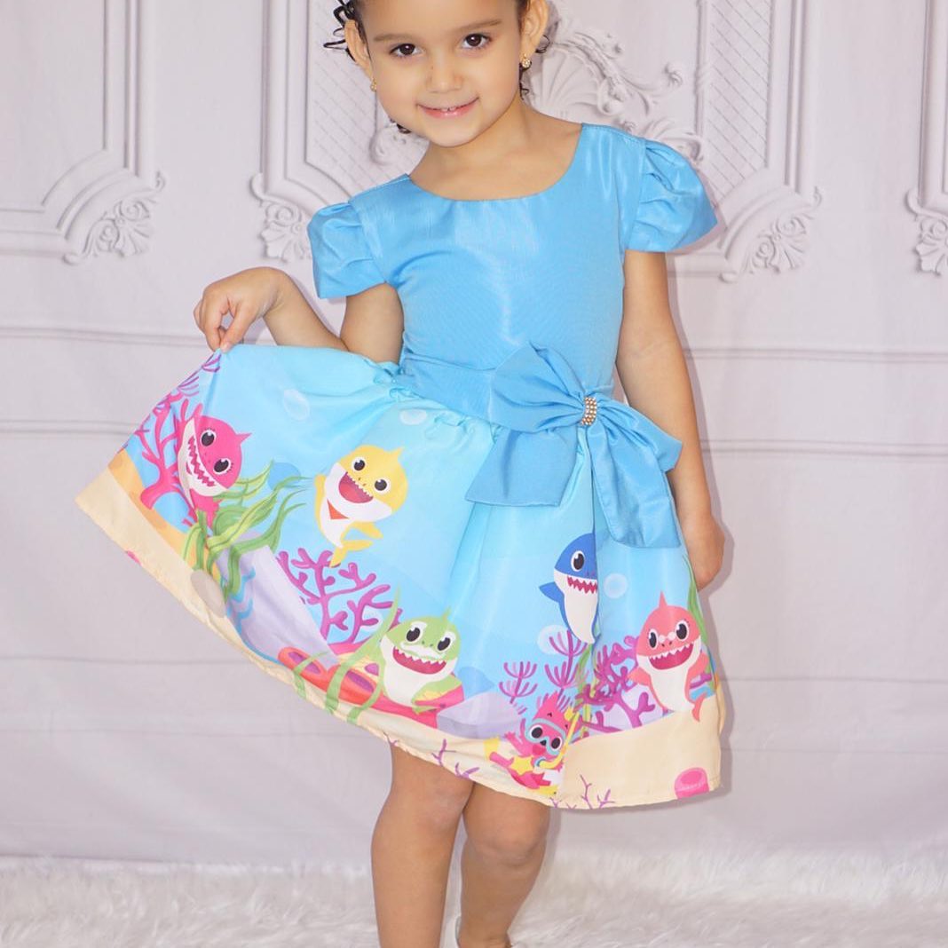 Girl dress BABY SHARK